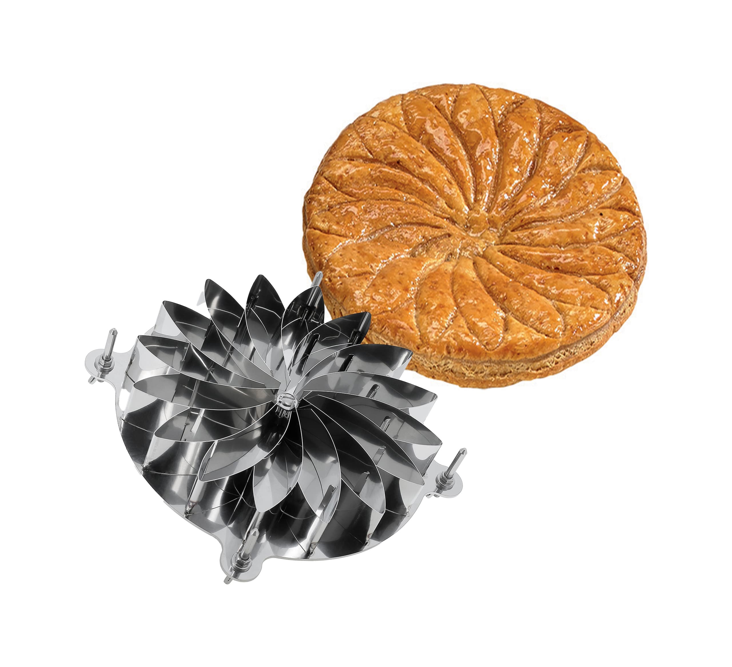 DECOUPOIR GALETTE INOX FLEUR