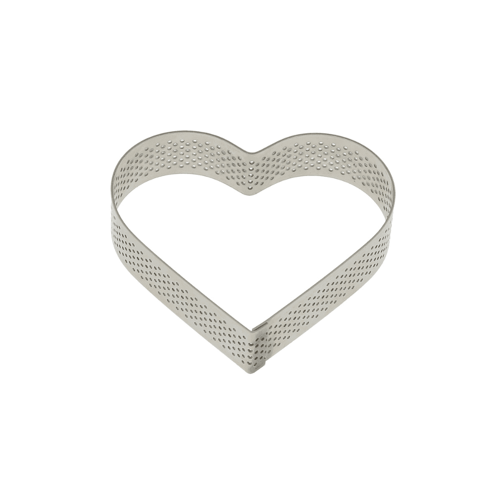 COEUR PERFORE INOX - 85X75X20(HT)