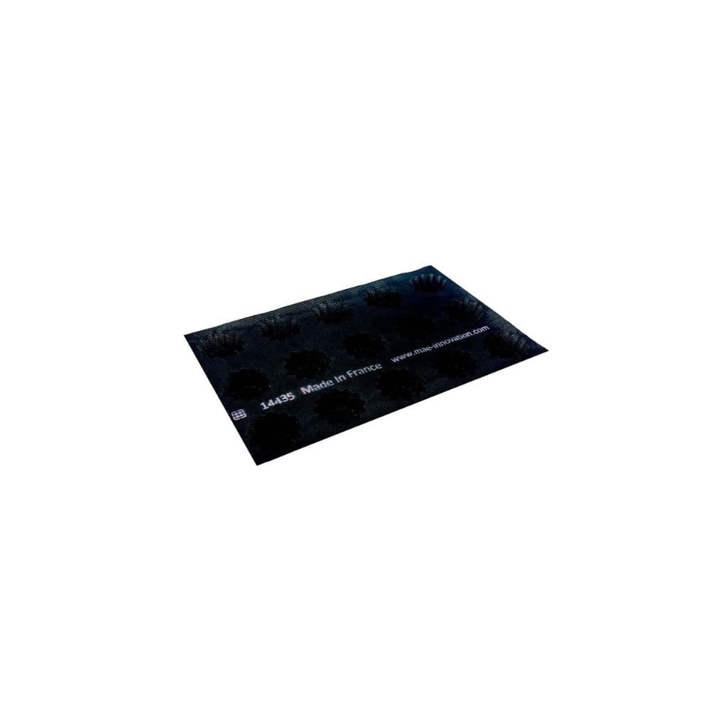 TOILE DE CUISSON MAE PROFESSIONNEL - 15 TARTELETTES CANNELEES- GAMME FIBERMAE