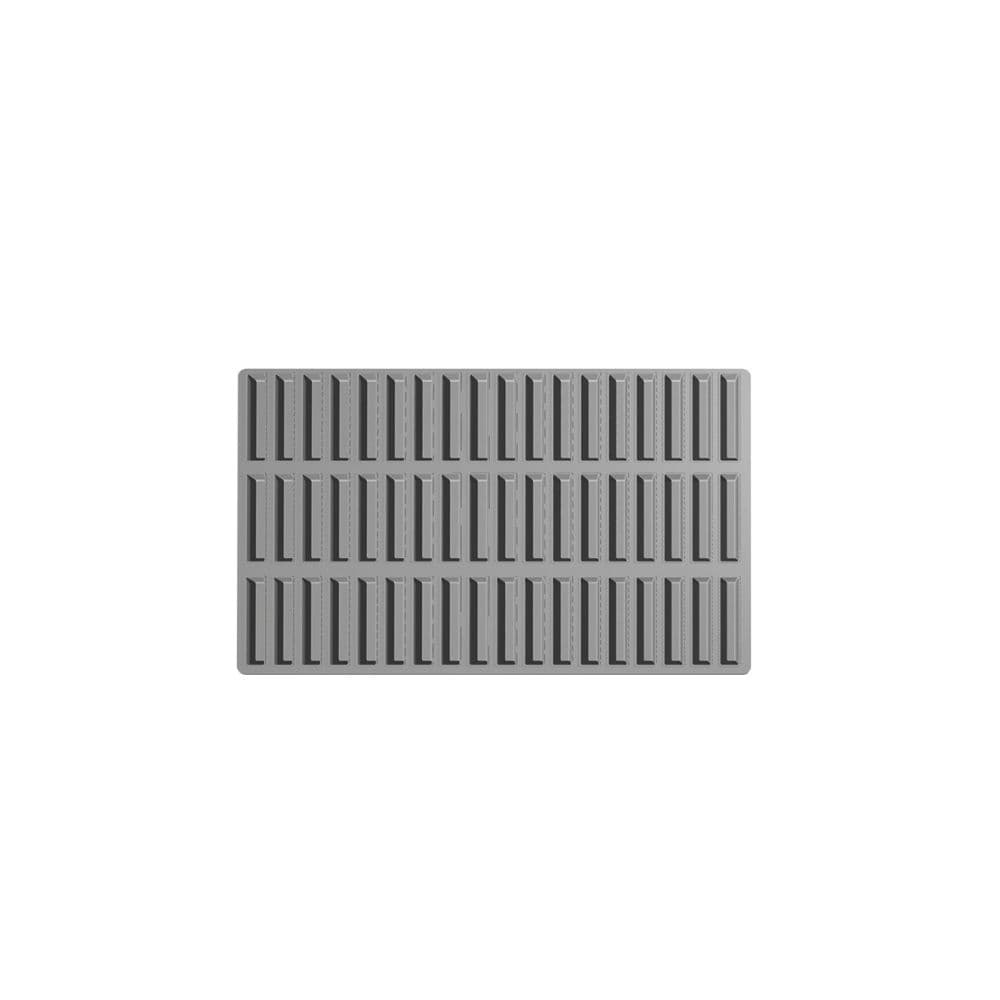 PLAQUE MAE PROFESSIONNEL 54 GENOISES ET INSERTS RECTANGLES - GAMME SILMAE