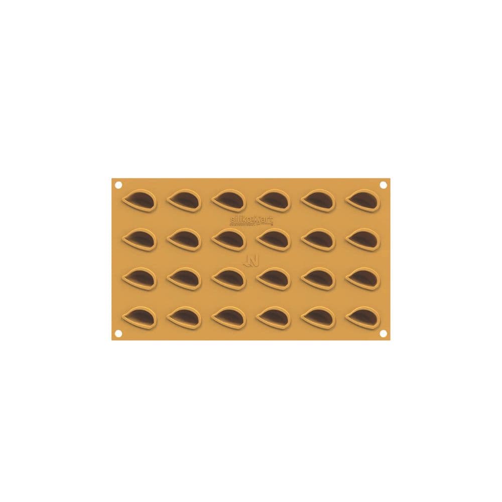 MOULE FLEXIBLE SILIKOMART PROFESSIONNEL 24 GOUSSES D AIL - GAMME NATURAE