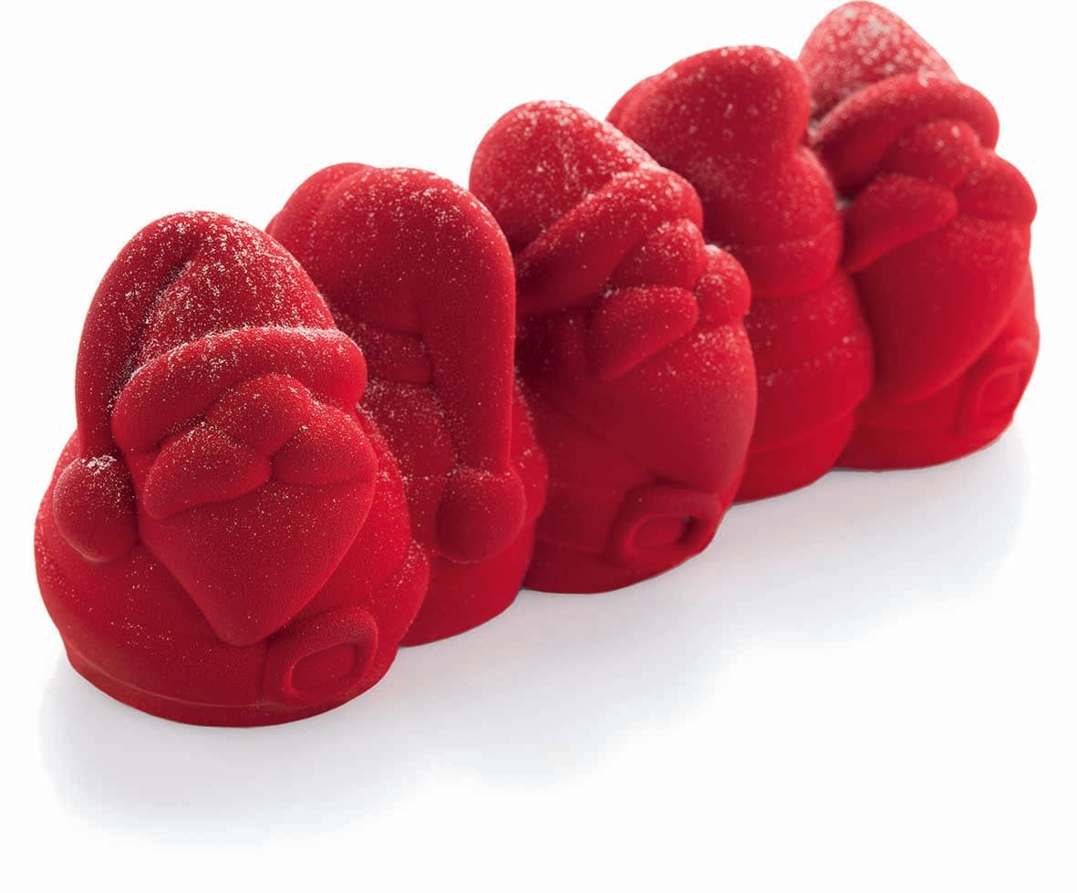 MOULE A BUCHE \"PERE NOEL\" PAVONI PROFESSIONNEL - GAMME PAVOCAKE