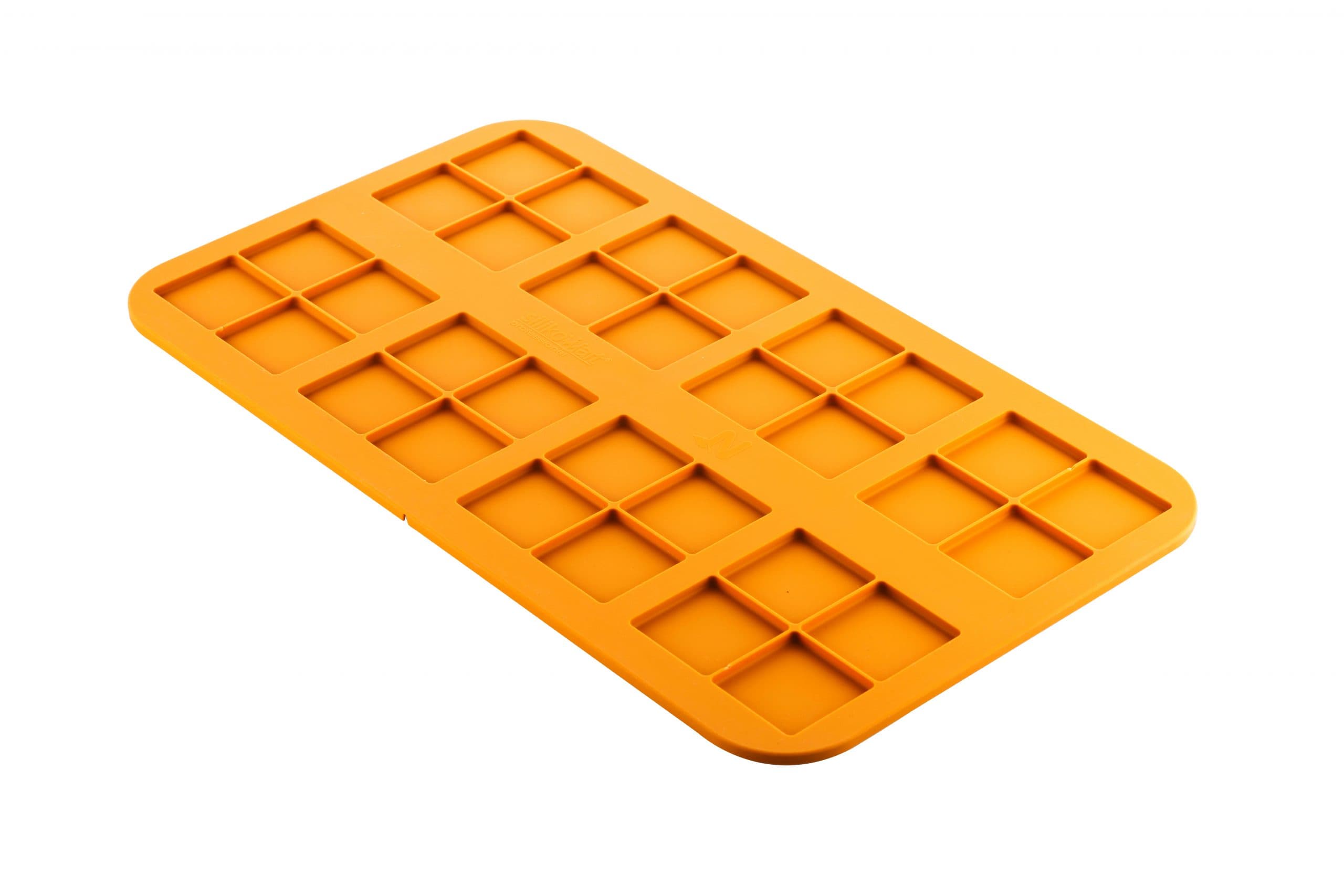 MOULE FLEXIBLE SILIKOMART PROFESSIONNEL DE 8 SERIES DE CARRES -GAMME NATURAE