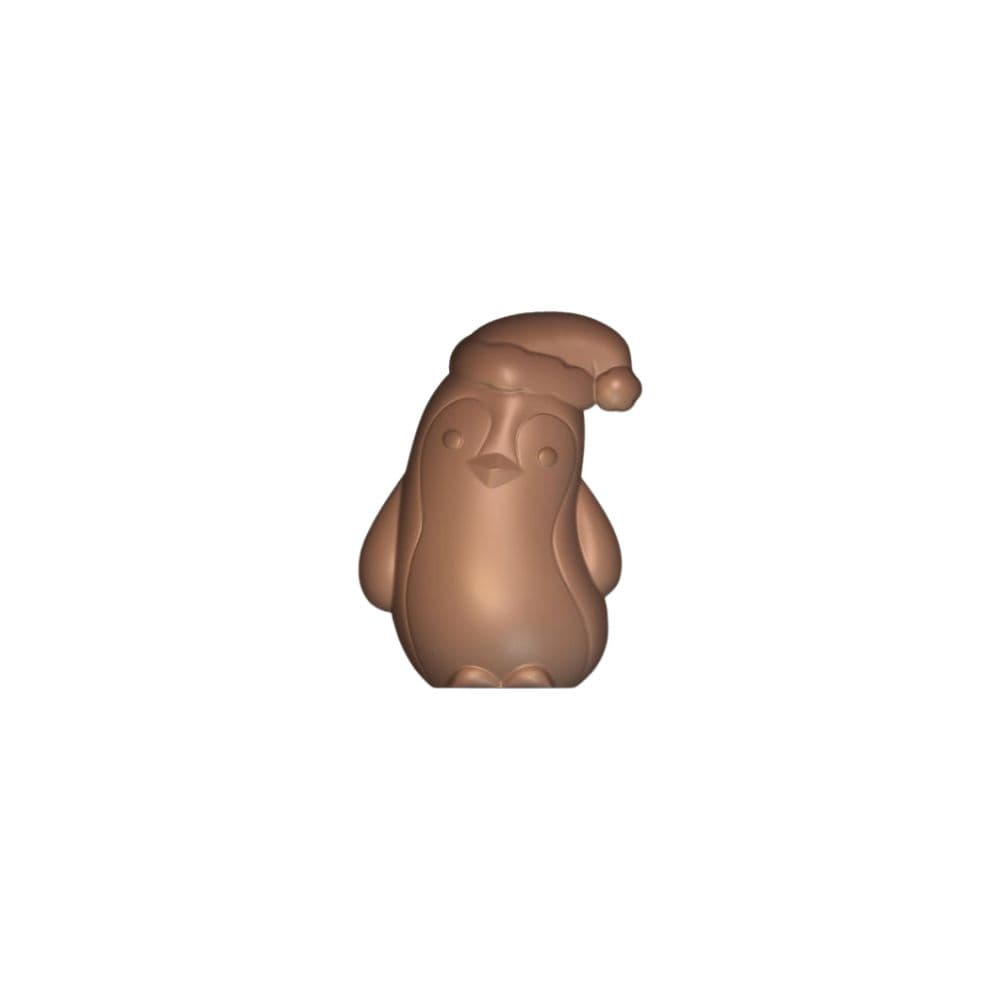 PLAQUE CHOCOLAT PINGOUIN A BONNET