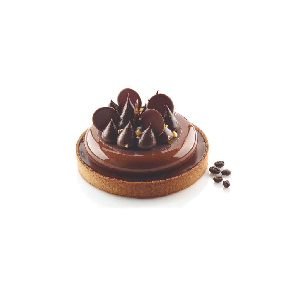 KIT TARTES SILIKOMART PROFESSIONNEL 4 CERCLES - 4 EMPREINTES