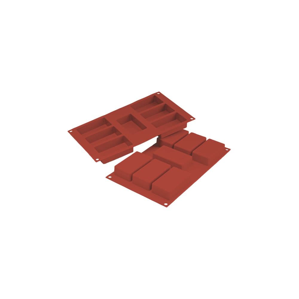 MOULE PETITS RECTANGLES SILIKOMART PROFESSIONNEL - GAMME SILICON FLEX
