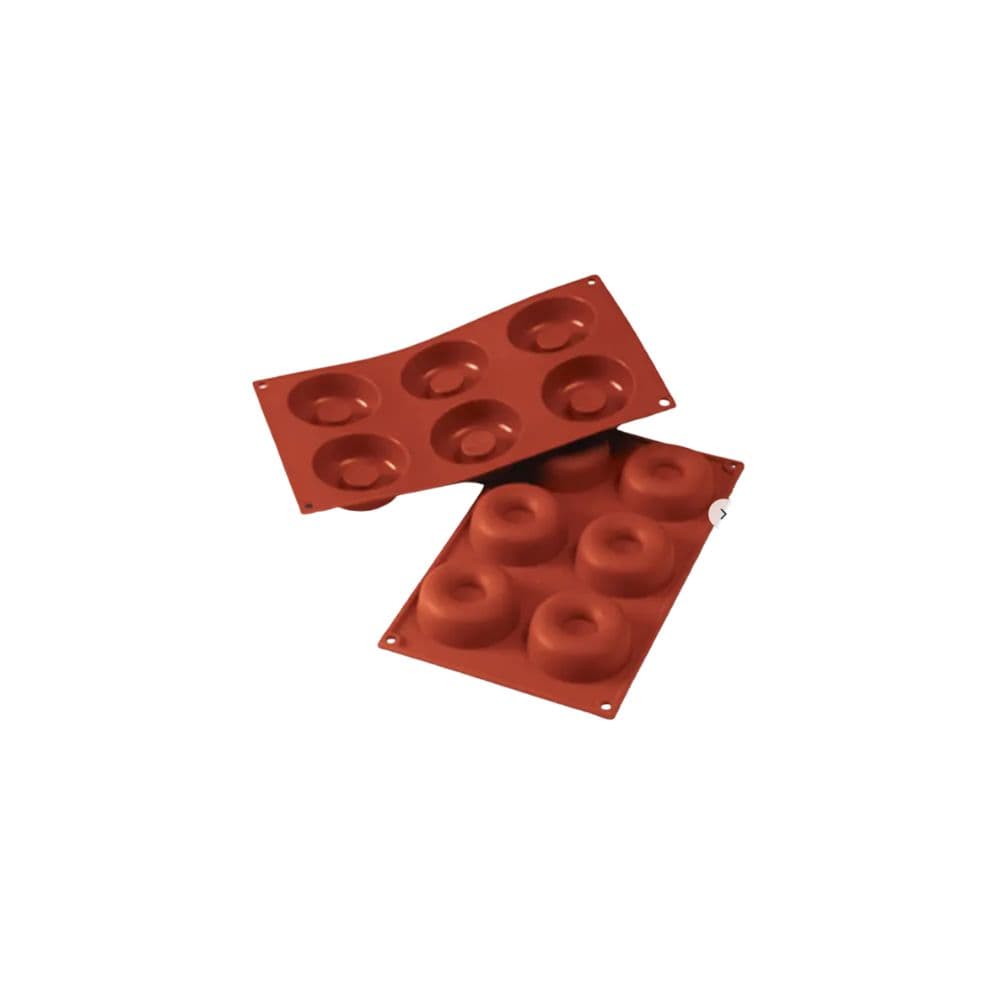 MOULE SAVARINS RONDS SILIKOMART PROFESSIONNEL - GAMME SILICON FLEX