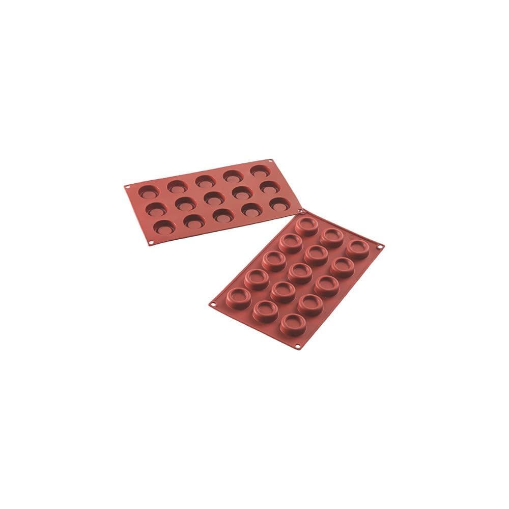 MOULE SILIKOMART PROFESSIONNEL 15 RONDS - GAMME SILICON FLEX