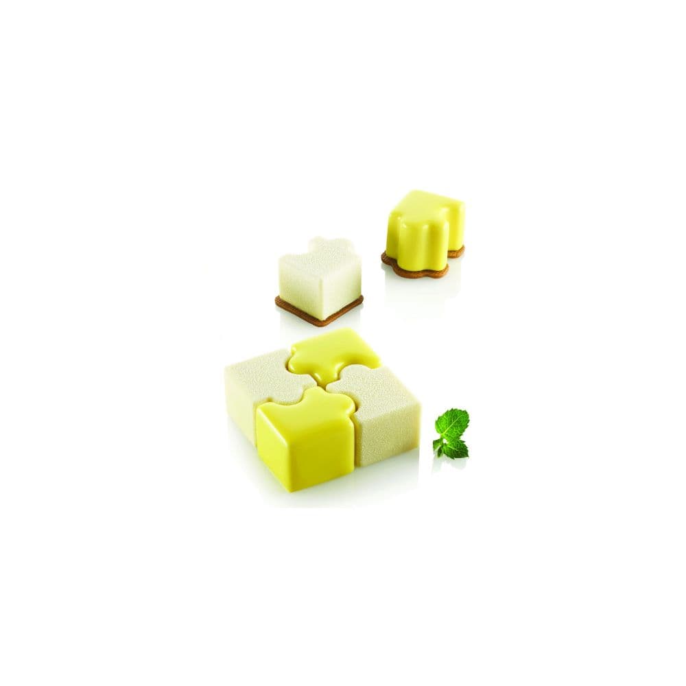 MOULE SILIKOMART PROFESSIONNEL 16 PIECES PUZZLE