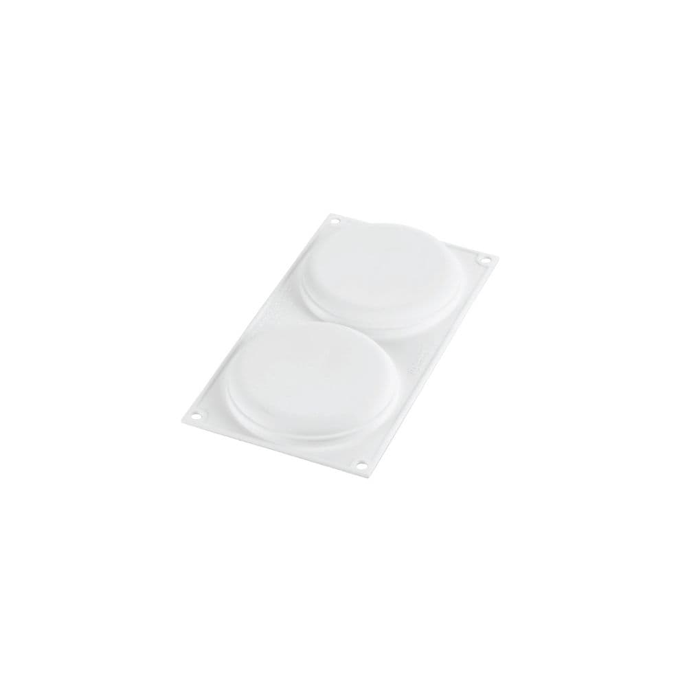 MOULE SILIKOMART PROFESSIONNEL 2 EMPREINTES RONDES