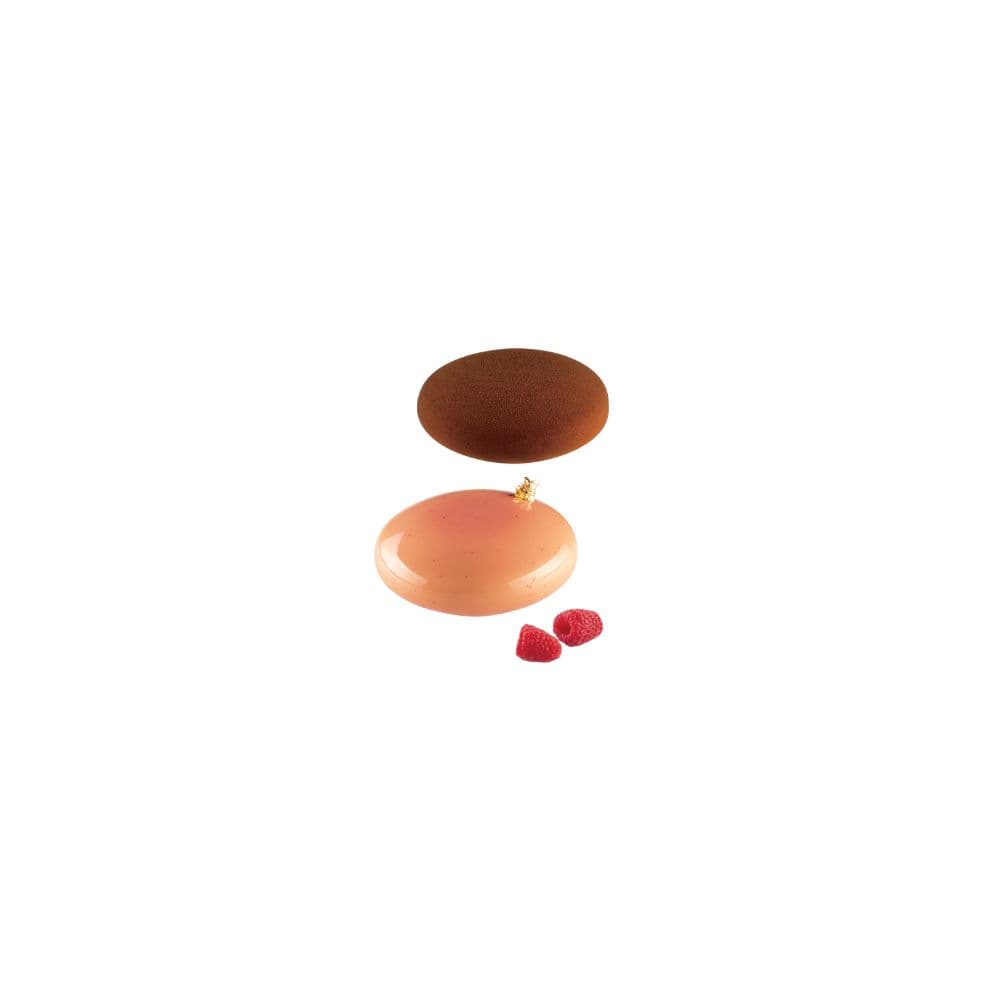 MOULE SILIKOMART PROFESSIONNEL 4 EMPREINTES PEBBLE