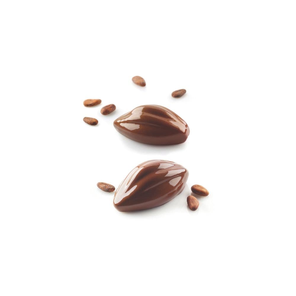 MOULE SILIKOMART PROFESSIONNEL 6 CABOSSES CACAO