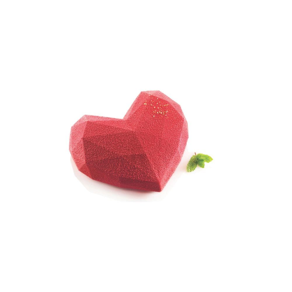 MOULE SILIKOMART PROFESSIONNEL 6 COEURS ORIGAMI