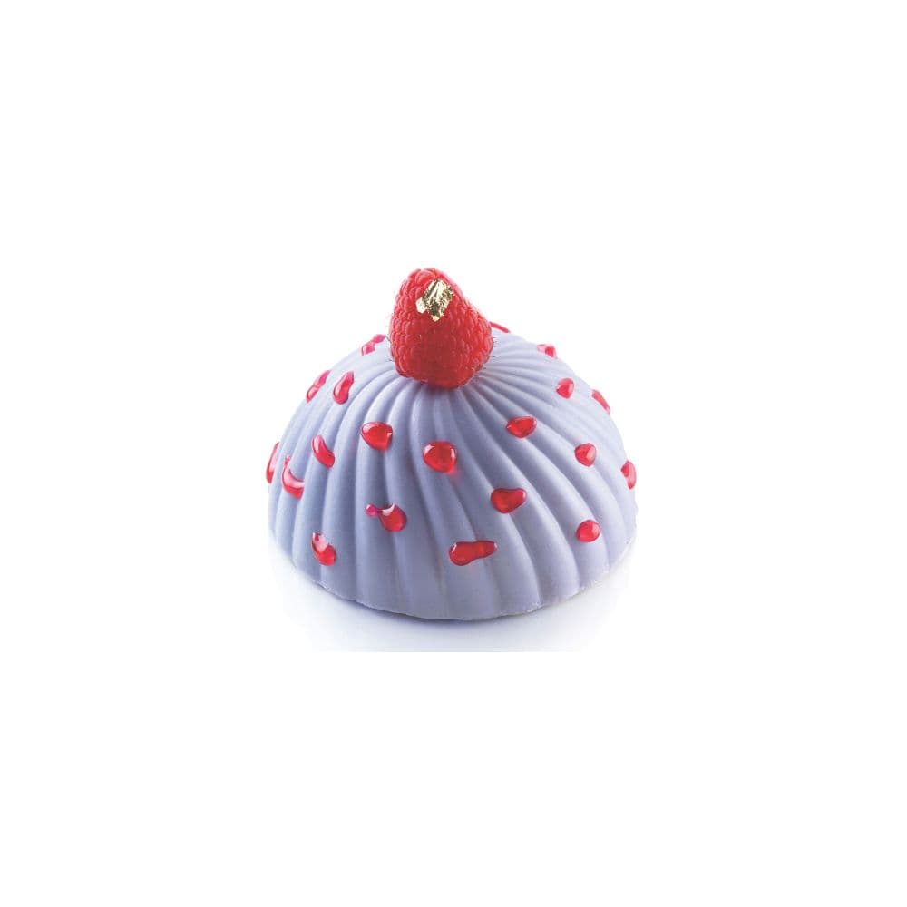 MOULE SILIKOMART PROFESSIONNEL 6 DEMI SPHERES VRILLEES