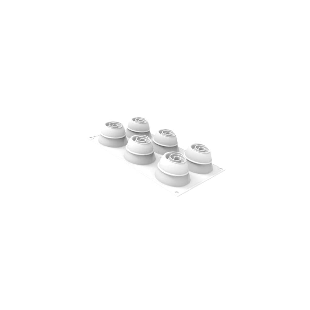 MOULE SILIKOMART PROFESSIONNEL 6 EMPREINTES GIVREES