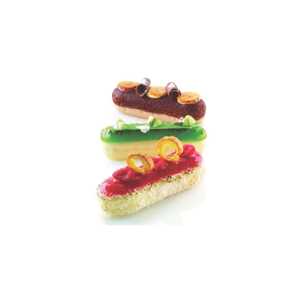MOULE SILIKOMART PROFESSIONNEL 6 FORMES ECLAIR