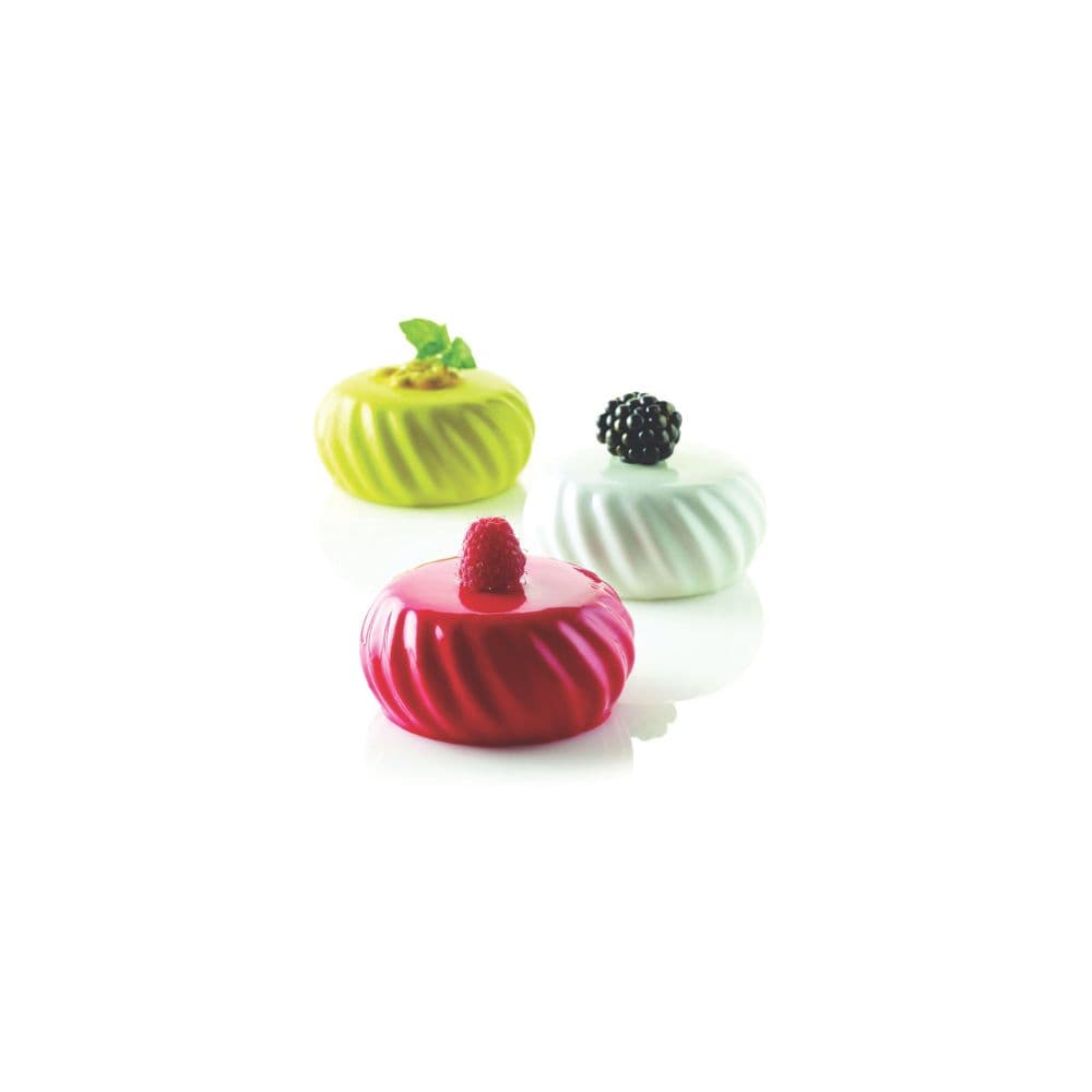 MOULE SILIKOMART PROFESSIONNEL 6 PALETS VRILLES BOMBES \\SAMOURAI\\