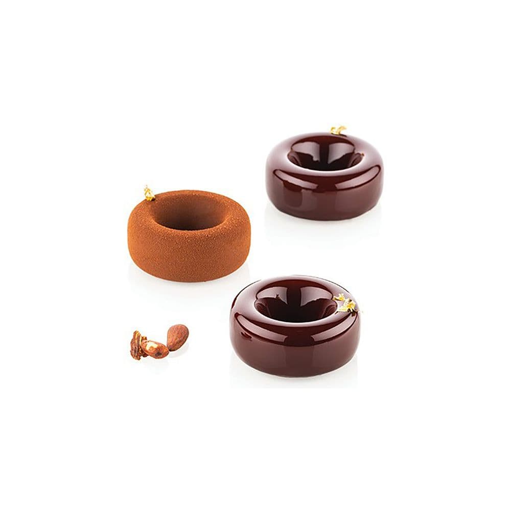 MOULE SILIKOMART PROFESSIONNEL 6 SAVARINS OBLIO