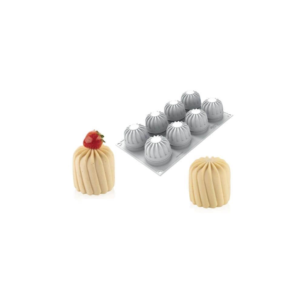 MOULE SILIKOMART PROFESSIONNEL 8 EMPREINTES HARMONY