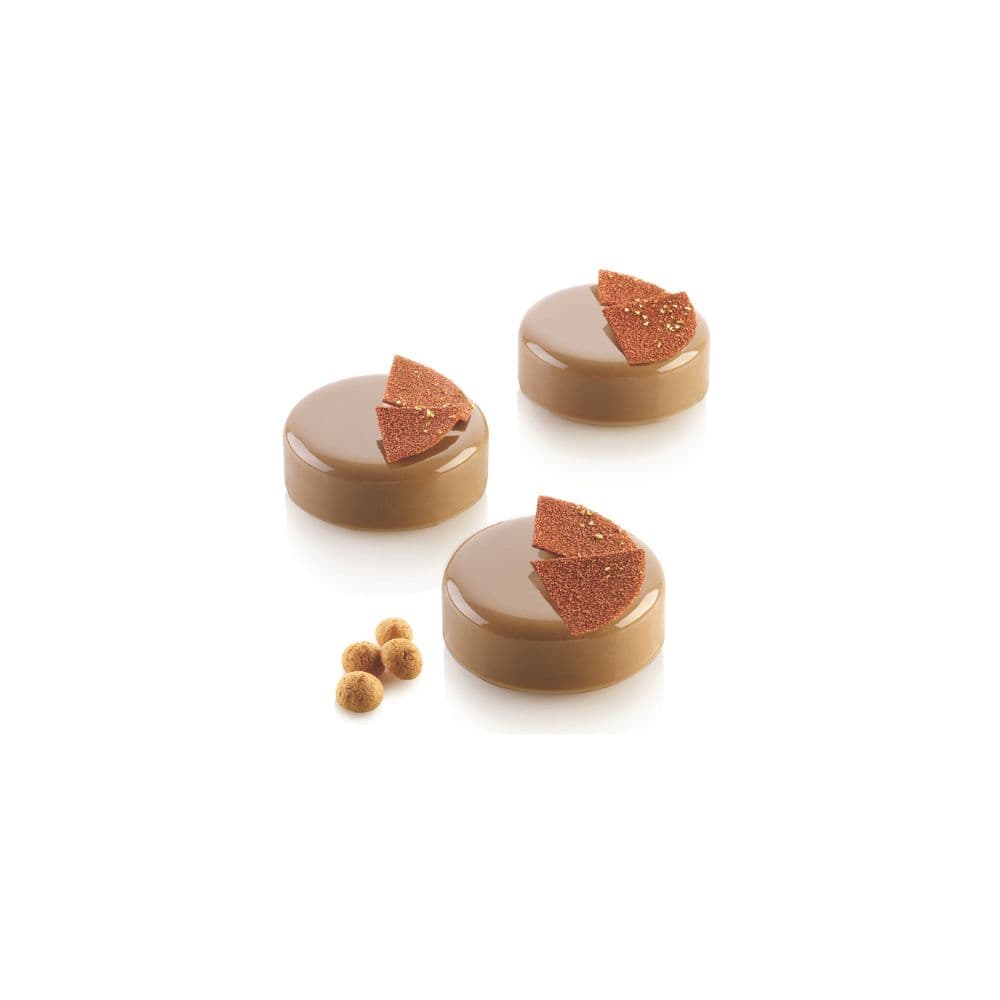 MOULE SILIKOMART PROFESSIONNEL 8 RONDS \\ESSENZIALE\\