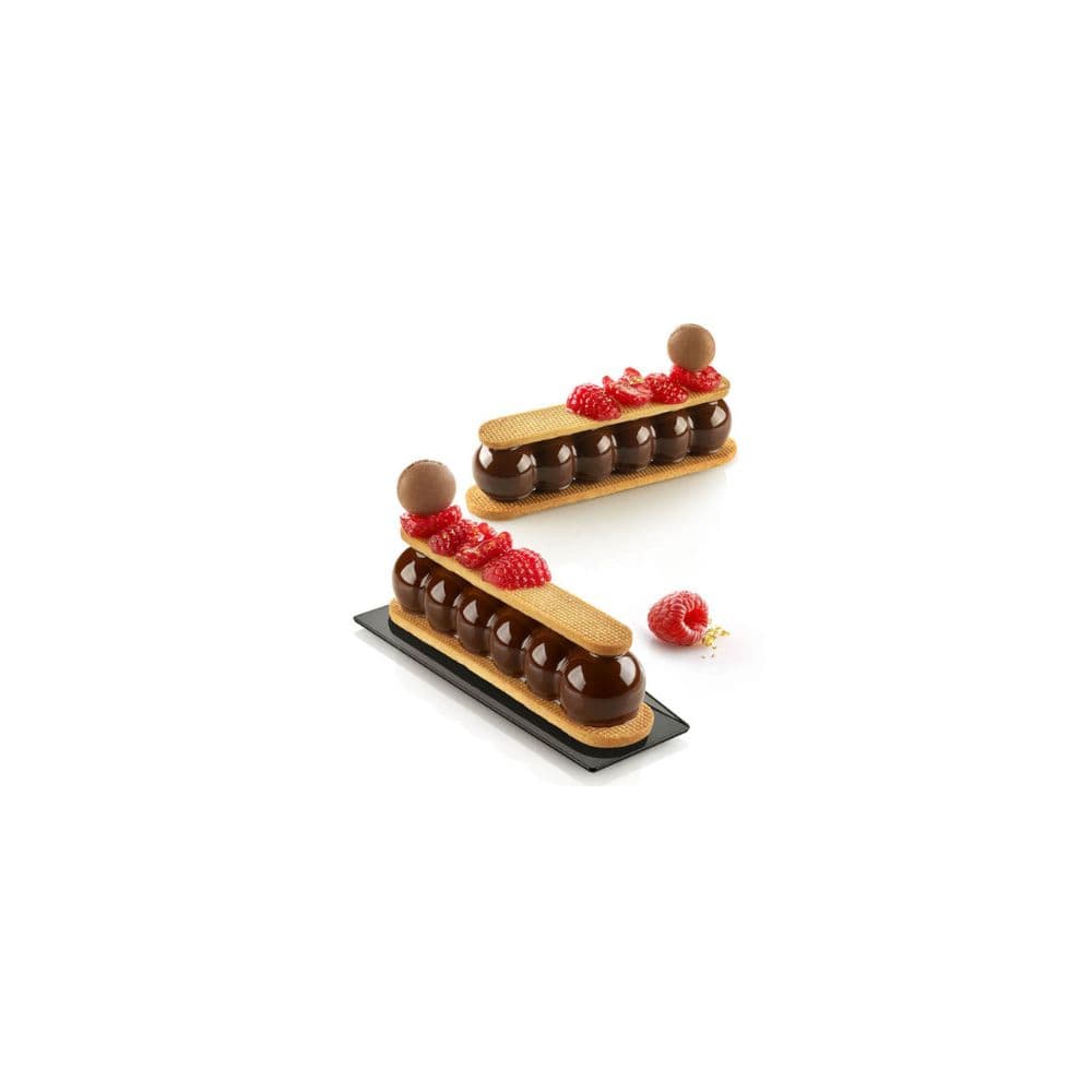 MOULE SILIKOMART PROFESSIONNEL 8 TRUFFLES ECLAIR