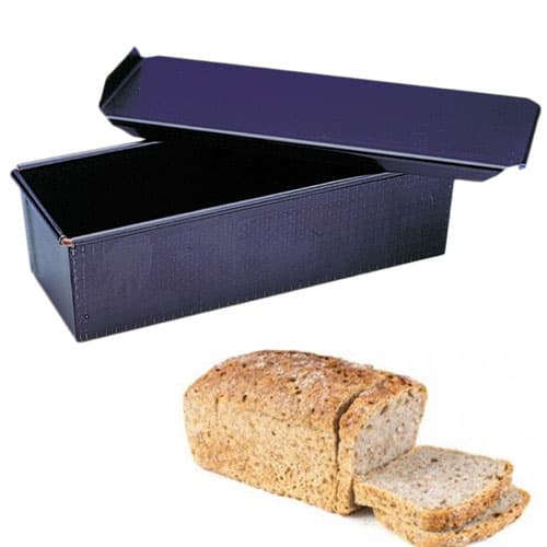MOULE A PAIN DE MIE TOLE BLEUE 270X100 MM