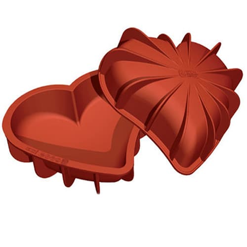 MOULE COEUR BOMBÉ SILIKOMART PROFESSIONNEL - GAMME UNIFLEX