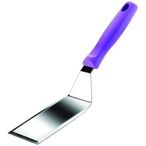 SPATULE RECTANGULAIRE INOX - Manche violet