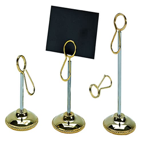 PORTE ETIQUETTE AVEC PINCE