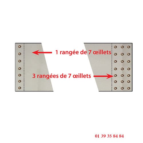 TOILE ENFOURNEUR ZUCCHELLI - Pour élévateur ciseaux