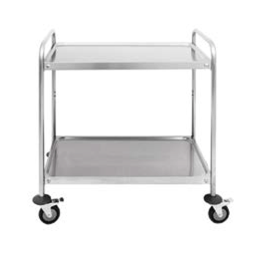 CHARIOT INOX 1000X500X940 2 NIVEAUX