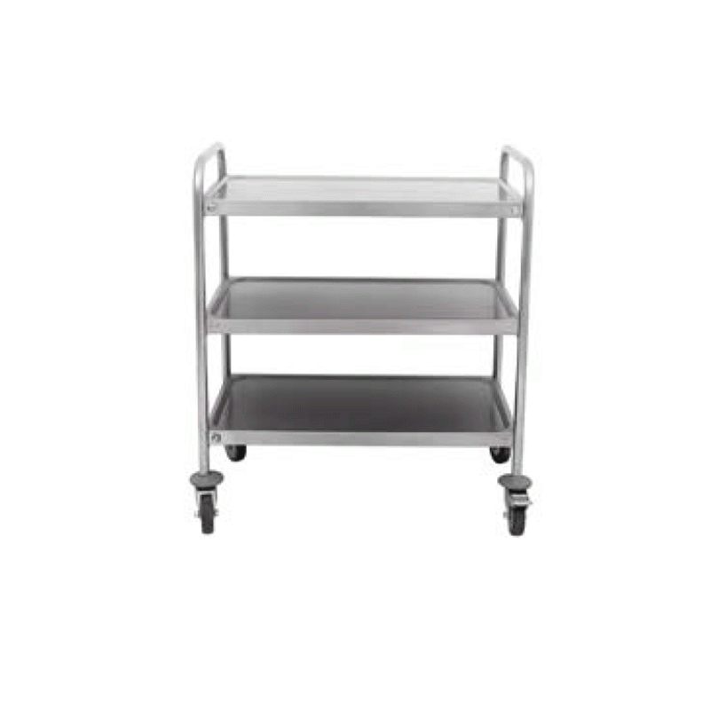 CHARIOT INOX 1000X500X940 3 NIVEAUX