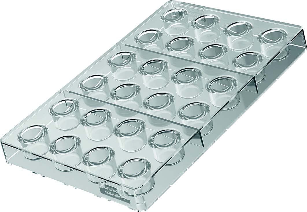 PLAQUE POLYCARBONATE SILIKOMART PROFESSIONNEL 24 CYLINDRES