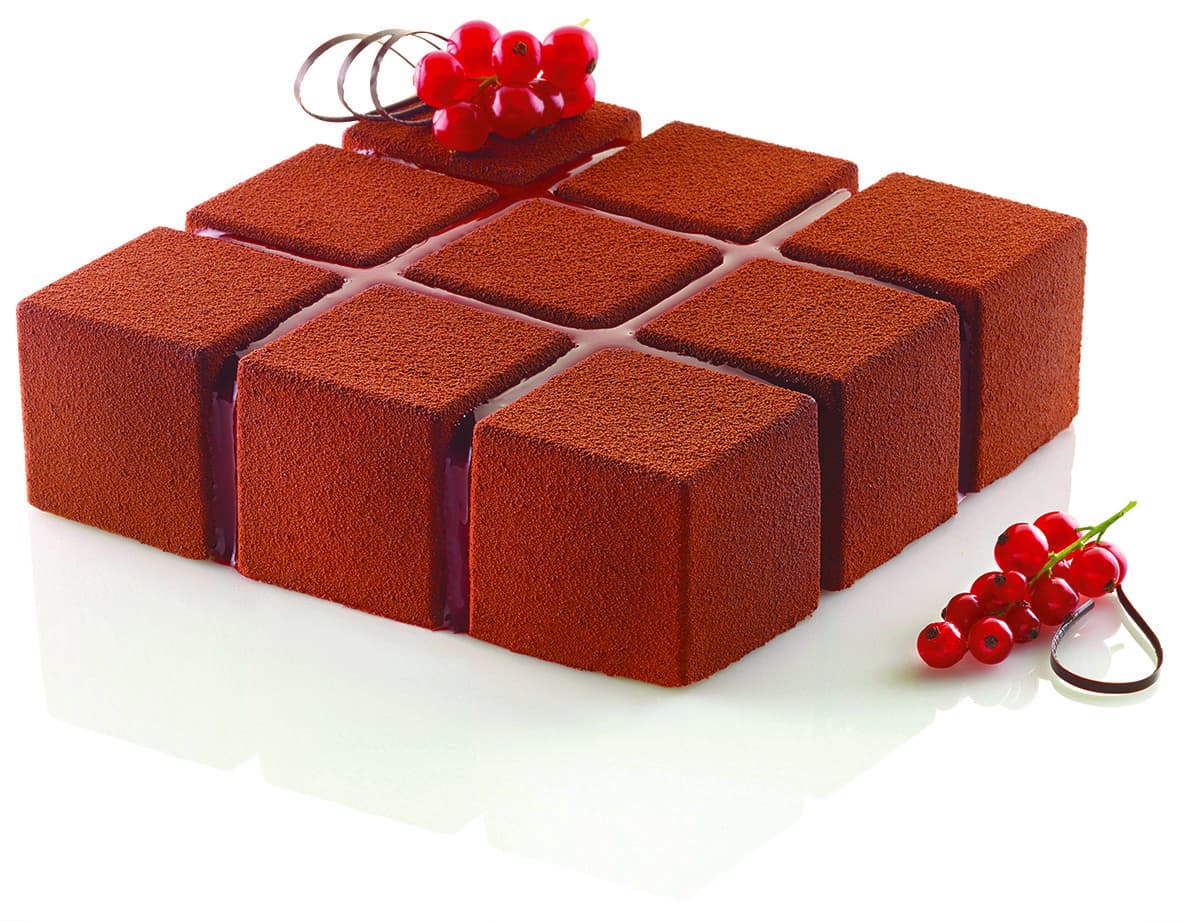 MOULE SILIKOMART PROFESSIONNEL CARRE CUBIK