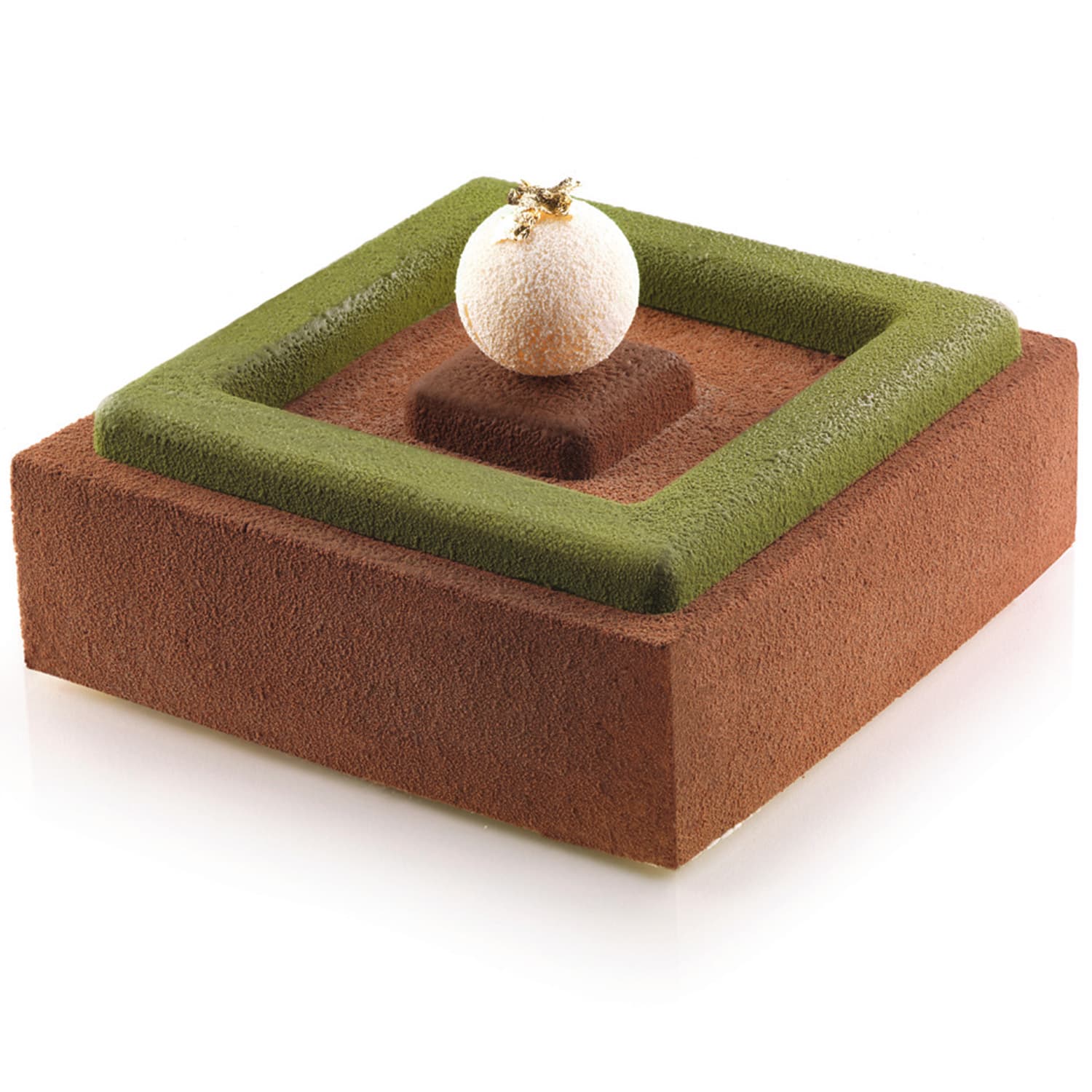MOULE SILIKOMART PROFESSIONNEL INSERT DECOR CARRE DOUBLE FACE