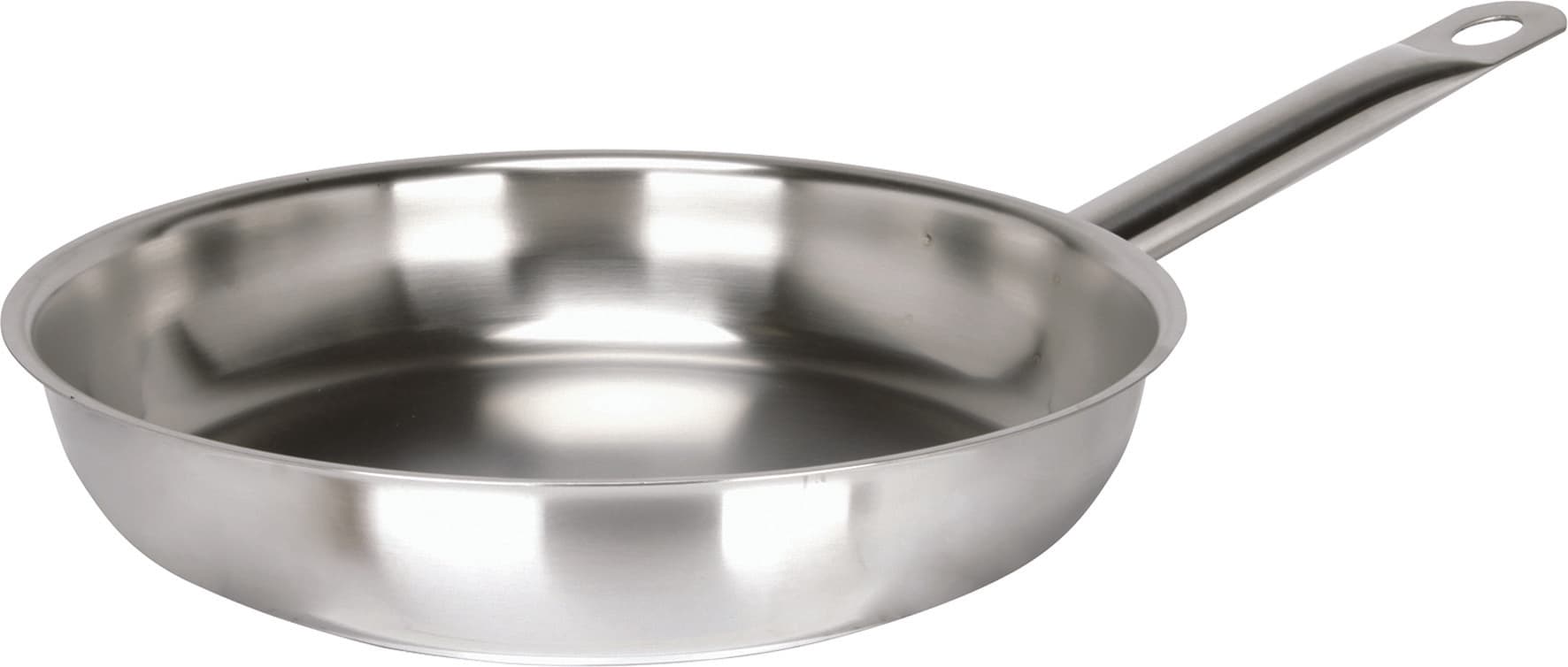 POELE INOX CHEF LUXE-TOUS FEUX DONT INDUCTION
