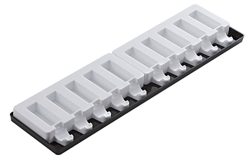 MOULE SILIKOMART PROFESSIONNEL MINI STICK 10 BARRES RECTANGLES